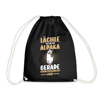 Alpaga - Sac de sport léger - noir - Devant