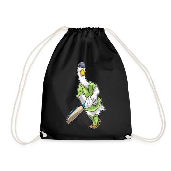 Canard Cricket Batte de cricket - Sac de sport léger - noir - Devant