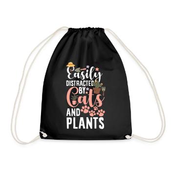Garden & Plant Lovers Gifts - Drawstring Bag - black - Front