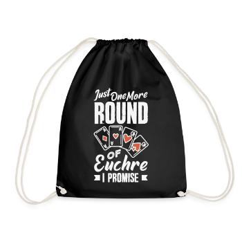 Encore un tour d’Euchre - Sac de sport léger - noir - Devant