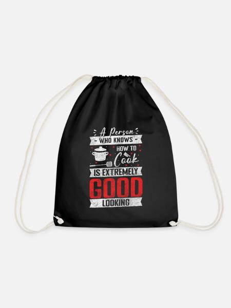 Koch Hobby Cuisine - Turnbeutel - Schwarz