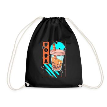 Boba Tapioka - Sac de sport léger - noir - Devant