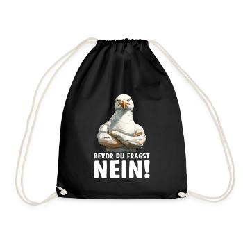 Seabird Avant que vous ne demandiez Non - Sac de sport léger - noir - Devant