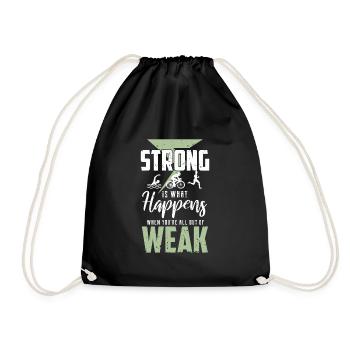 Triathlon - Drawstring Bag - black - Front