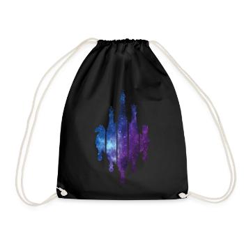 CHESS GAME CHESS - Drawstring Bag - black - Front