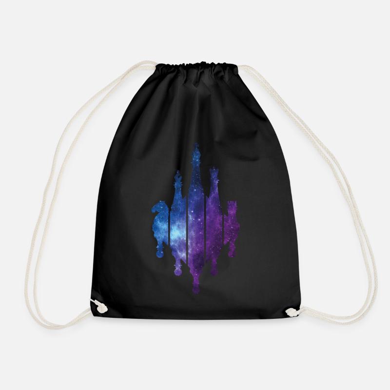 JEU D’ÉCHECS ÉCHECS - Sac de sport léger - noir