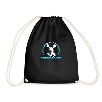 Cheerleader - Turnbeutel - Schwarz - Vorne