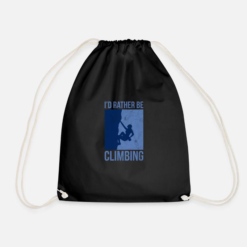 Escalade escalade escalade escalade alpinisme - Sac de sport léger - noir