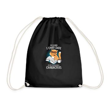Only Date fictional characters chat Cat cadeau - Sac de sport léger - noir - Devant