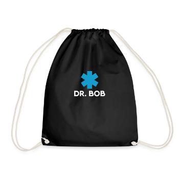 Dr.Bob Carnaval carnaval carnaval costume de carnaval docteur - Sac de sport léger - noir - Devant