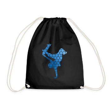 Skater Skateboard Hommes Skateboa Femmes - Sac de sport léger - noir - Devant