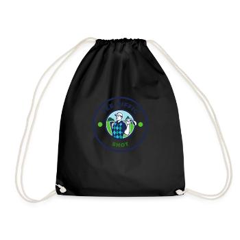 Golf Tee-Riffic Lover Funny Golfing - Drawstring Bag - black - Front