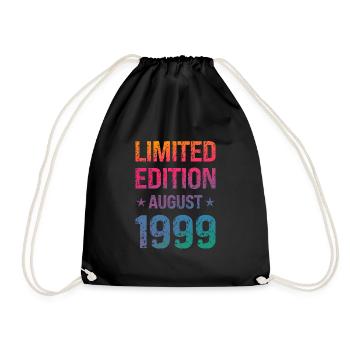 Limited Edition 25th Birthday Party Vintage 1999 - Drawstring Bag - black - Front