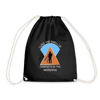 Chimney Sweep Chimney Sweep - Drawstring Bag - black - Front