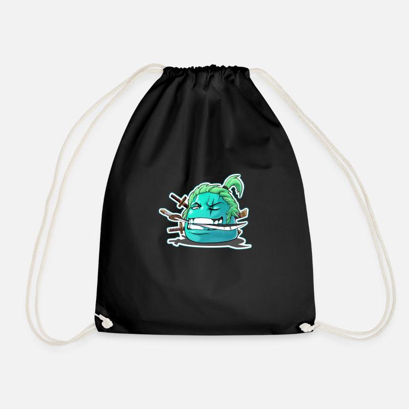 Schmegels Roronoa - Turnbeutel - Schwarz