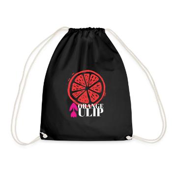 Rouge Orange - Sac de sport léger - noir - Devant