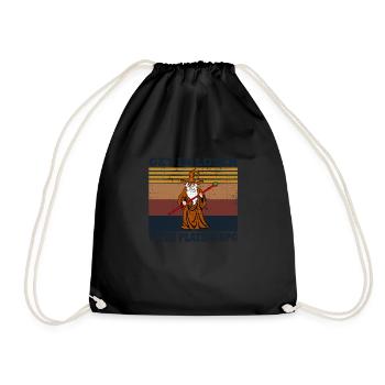 Get In Loser We're Playing RPG DM - Drawstring Bag - black - Front
