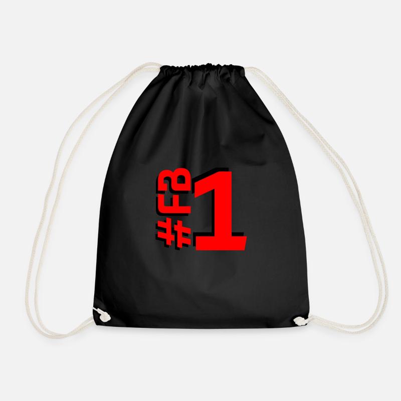 FB1 - Drawstring Bag - black