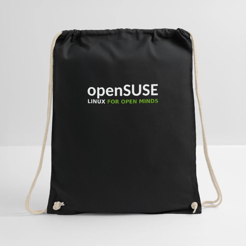 openSUSE For Open Minds Drawstring Bag