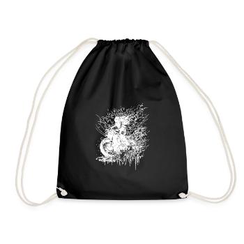 Motocycliste Bikerin Off-road Ride Splash - Sac de sport léger - noir - Devant