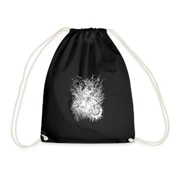Moto Splash Rider Style Conduite tout-terrain - Sac de sport léger - noir - Devant