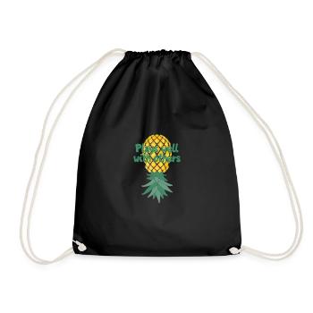 Drôle de slogan échangiste Marchandise - Sac de sport léger - noir - Devant