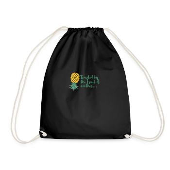 Drôle de slogan échangiste Marchandise - Sac de sport léger - noir - Devant