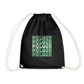 Holger (en anglais seulement) - Sac de sport léger - noir - Devant