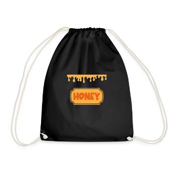 Honeypot Sweet Cute Lazy Halloween Costume - Sac de sport léger - noir - Devant