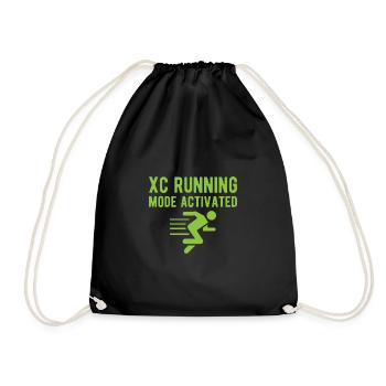 Cadeau de course XC drôle XC Runner Edition - Sac de sport léger - noir - Devant