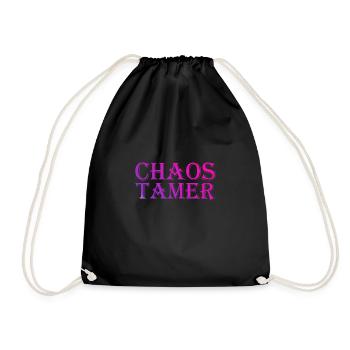 Chaos Tamer Kindergarten Teacher Baby-sitter - Sac de sport léger - noir - Devant