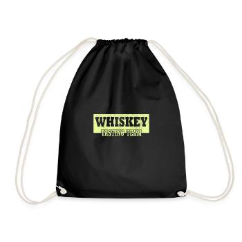 Équipe de dégustation de whisky Vintage Funny Drinking - Sac de sport léger - noir - Devant
