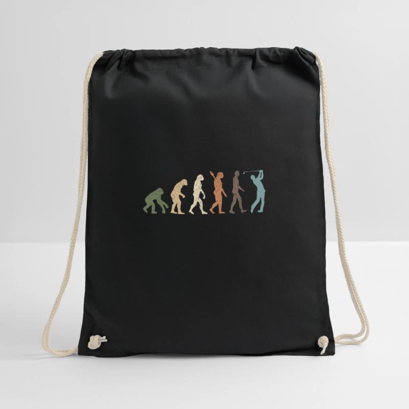 Drôle d’évolution rétro de Man Golf Sac de sport léger