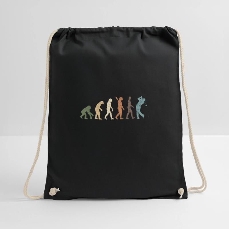 Drôle d’évolution rétro de Man Golf Sac de sport léger