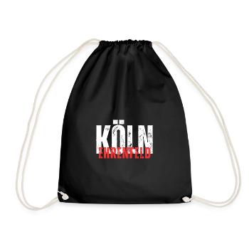 Ehrenfeld blanc rouge - Sac de sport léger - noir - Devant