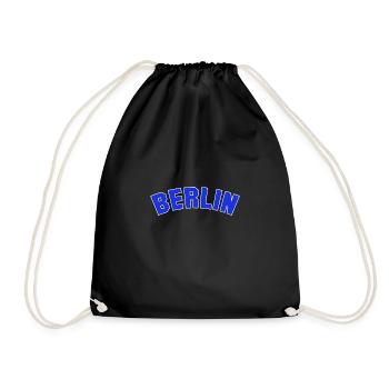 Berlin College Capital Tourist Germany - Drawstring Bag - black - Front