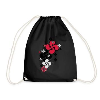 Croix Basque star - Sac de sport léger - noir - Devant