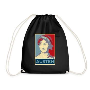 Chemise Jane Austen - Sac de sport léger - noir - Devant