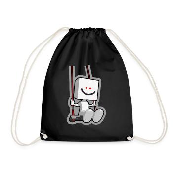 swing - Drawstring Bag - black - Front