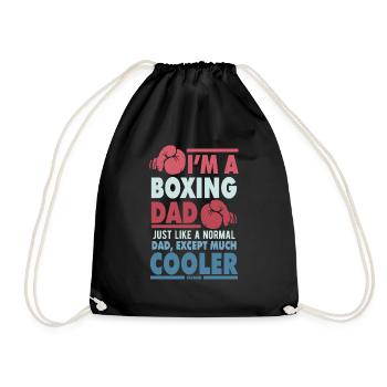 I'm A Boxing Dad Just Like A Normal Dad Except Muc - Turnbeutel - Schwarz - Vorne