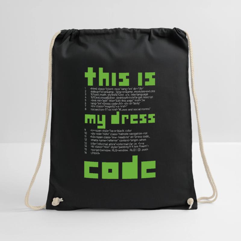 Ceci est ma programmation de codeur de codeur de robe Sac de sport léger