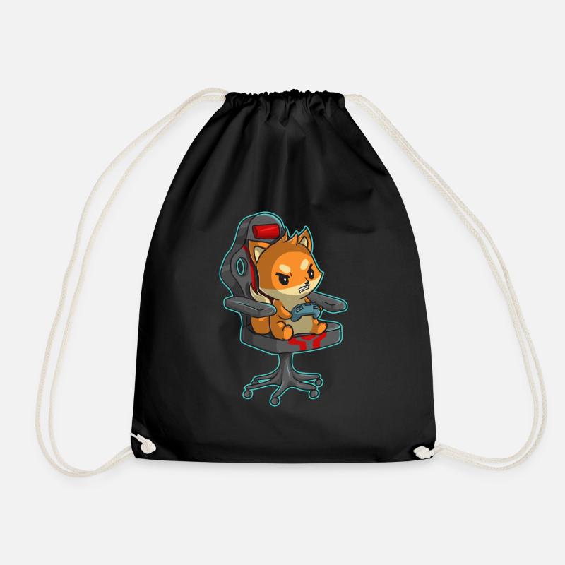 Fox Gaming Stuhl - Turnbeutel - Schwarz