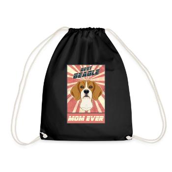 Meilleure maman Beagle Ever I Beagle Lover - Sac de sport léger - noir - Devant