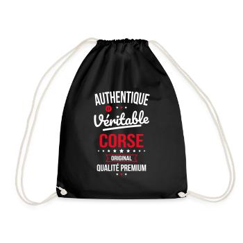 Authentique et véritable Corse - Original - Sac de sport léger - noir - Devant