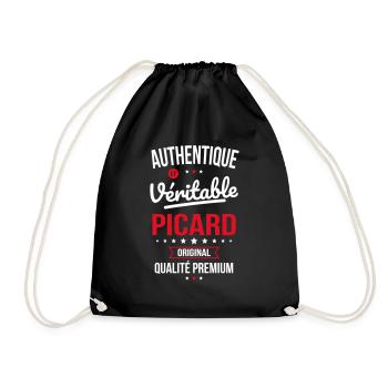 Authentique et véritable Picard - Original - Sac de sport léger - noir - Devant