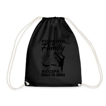 Recette familiale Joy Kitchen - Sac de sport léger - noir - Devant