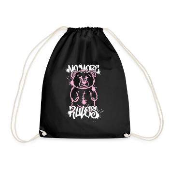No More Rules (plus de règles) - Sac de sport léger - noir - Devant