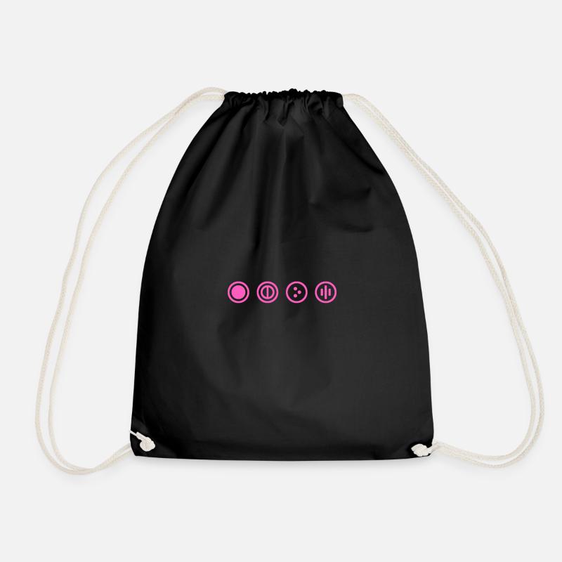 osu! gamemodes Taiko, cercles de jeu de rythme CTB Mania - Sac de sport léger - noir