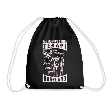 Terapi Norrland light - Sac de sport léger - noir - Devant