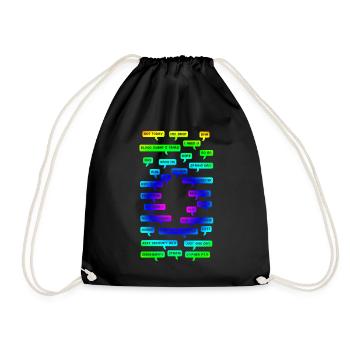 Kpop music songs kpop fan bestseller - Turnbeutel - Schwarz - Vorne